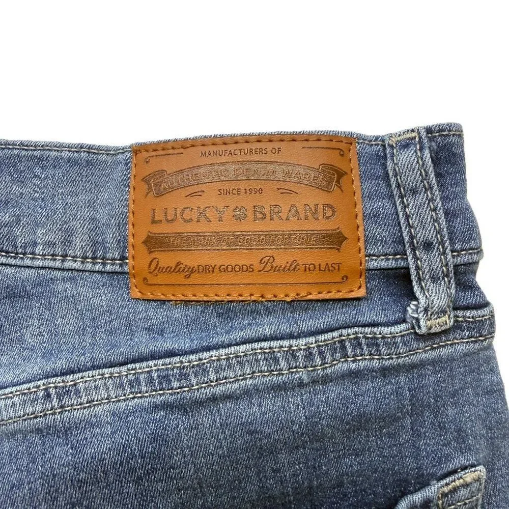 Lucky Brand Men’s Jeans 34x30 – Medium Wash Denim – Classic Straight Fit